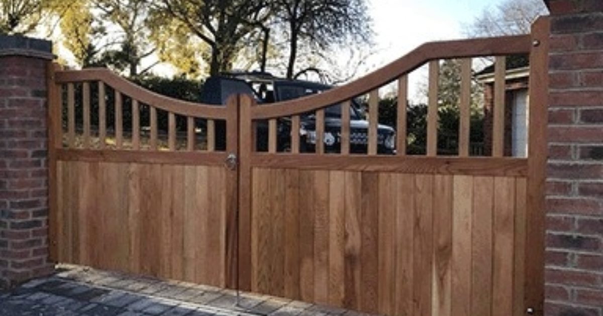 High Quality Wooden Gates Standard Sizes and Bespoke Walford Timber